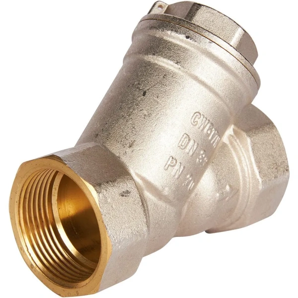 Фильтр грубой очистки  косой  500 мкр.  1 1/ 4"  ROMMER