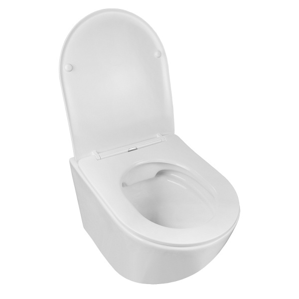 AZ-0046 Azario GRADO Унитаз подвесной безободковый в комплекте (490*370*360) Магазин сантехники Нижний Новгород