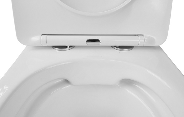 AZ-0046 Azario GRADO Унитаз подвесной безободковый в комплекте (490*370*360) Магазин сантехники Нижний Новгород